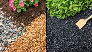 decorative gravel vs. traditional mulch: which is better?