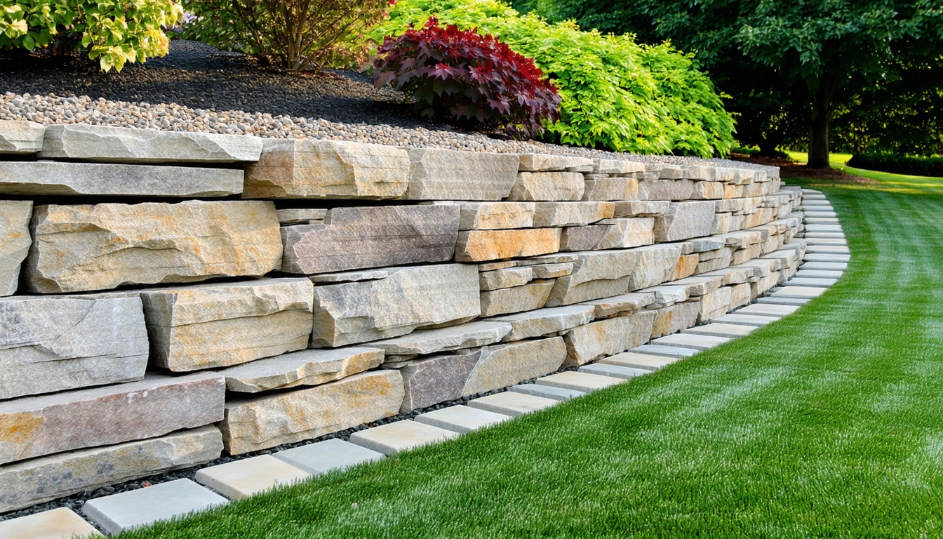 planning a retaining wall? best stone choices for support and style